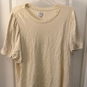 Wonderly Cream Tunic Top